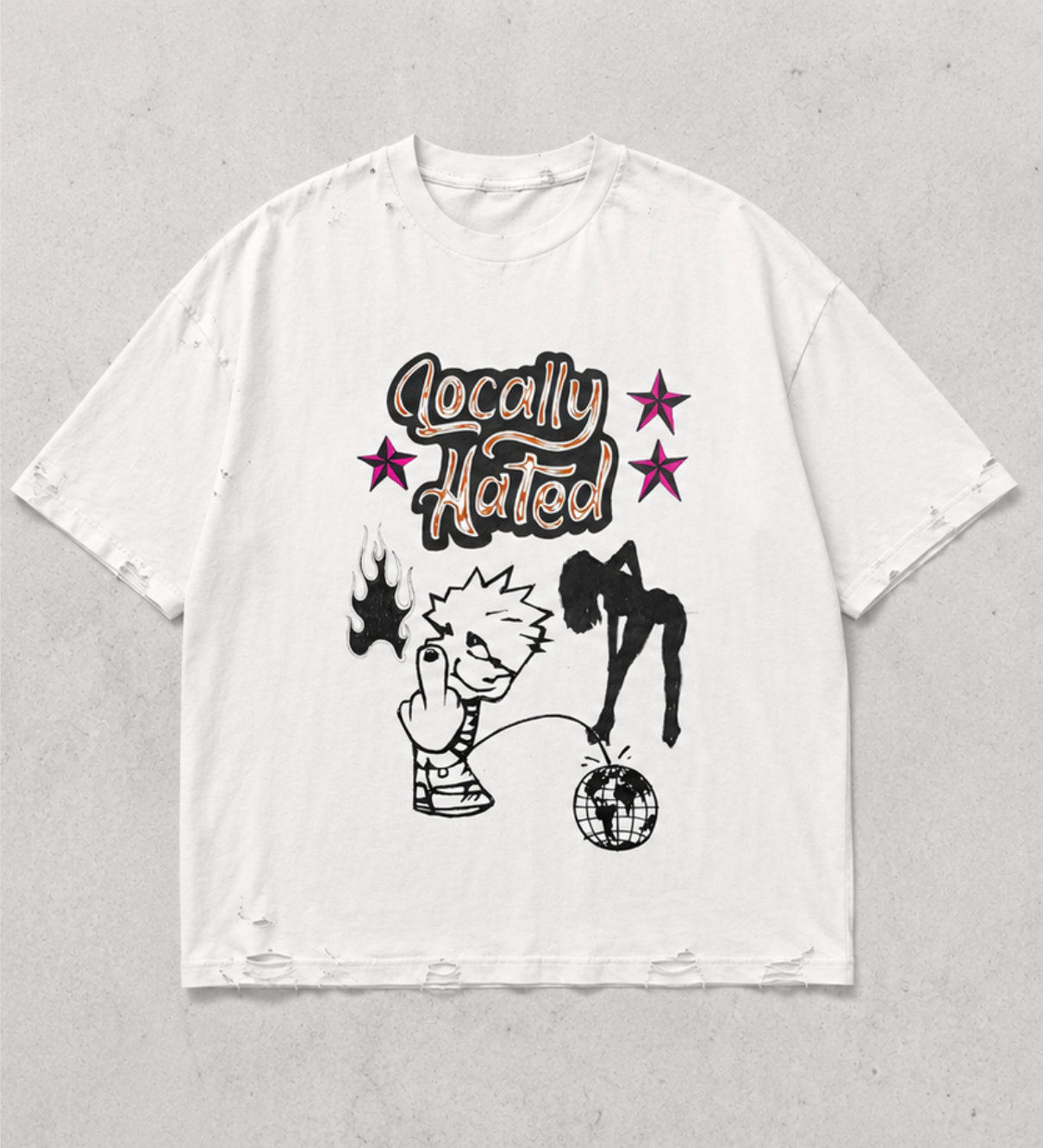 Locally Hated t-shirt